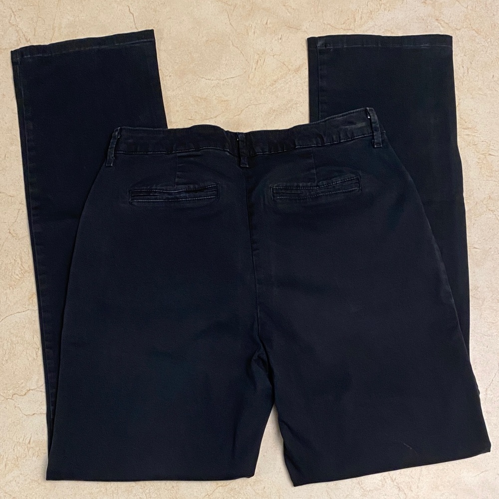 Lee Relaxed Fit Straight Leg Black Pants